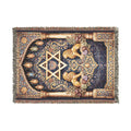 Moroccan Jewish Design Blanket/Rug