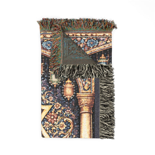Moroccan Jewish Design Blanket/Rug